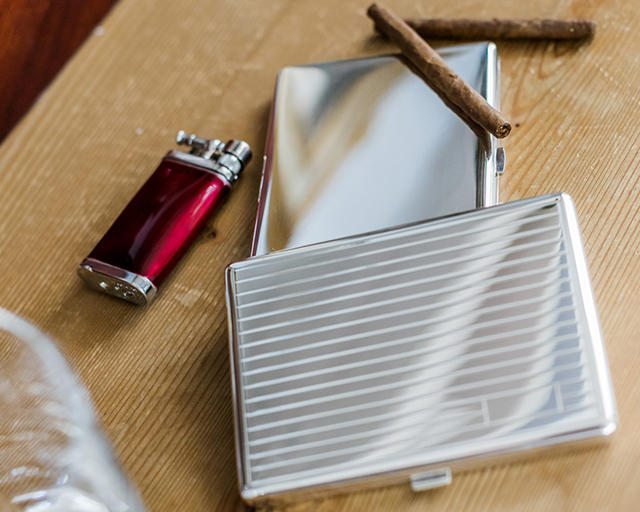 Cigarette cases and smoking accessories