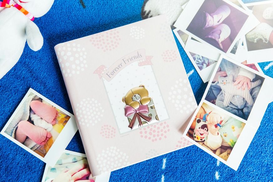 Album fotografici per bambini: 6 idee per la nascita o il battesimo
