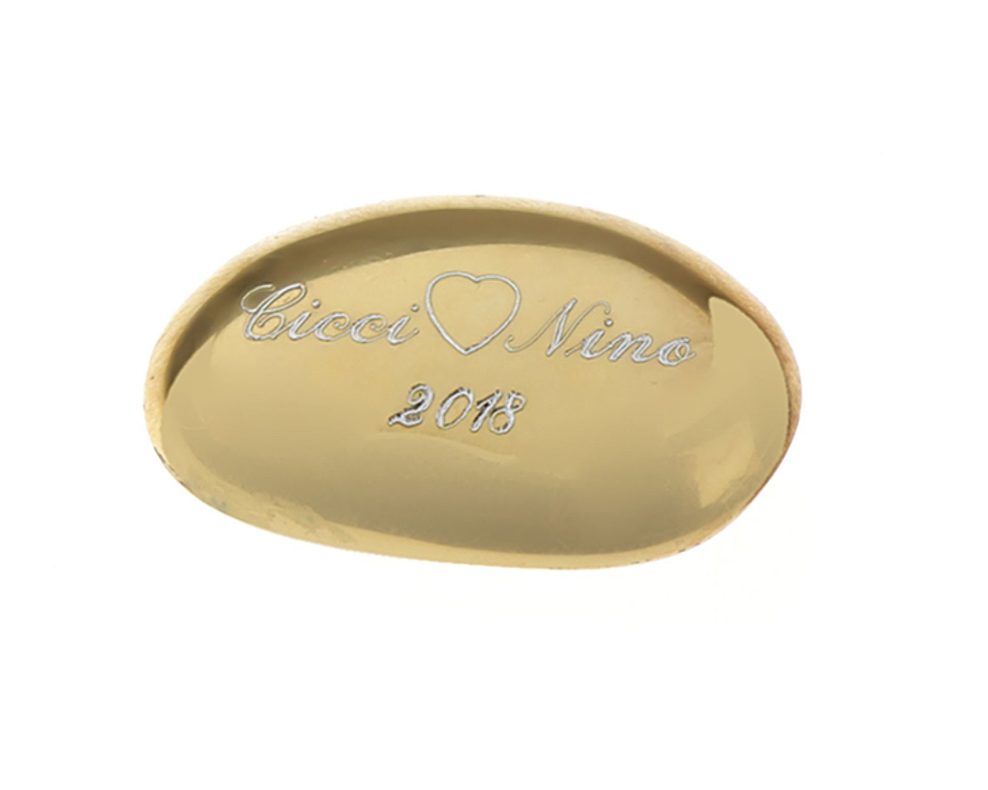 Bomboniere nozze d'oro - Confetto d'oro personalizzato