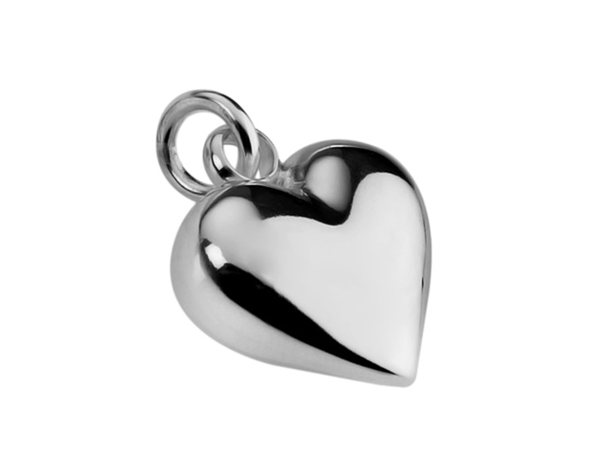 Ciondolo cuore in argento