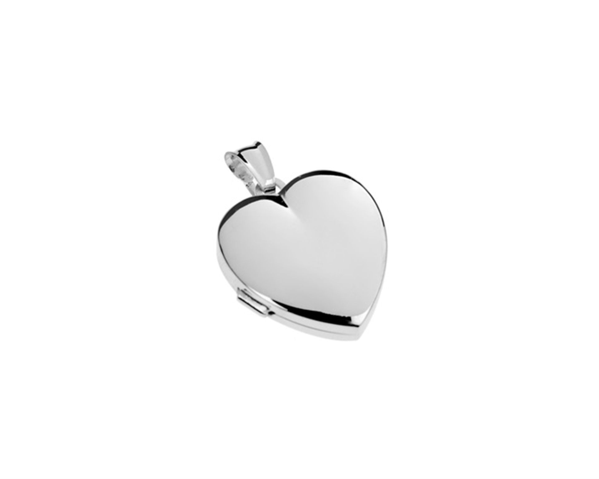 Ciondolo cuore portafoto in argento
