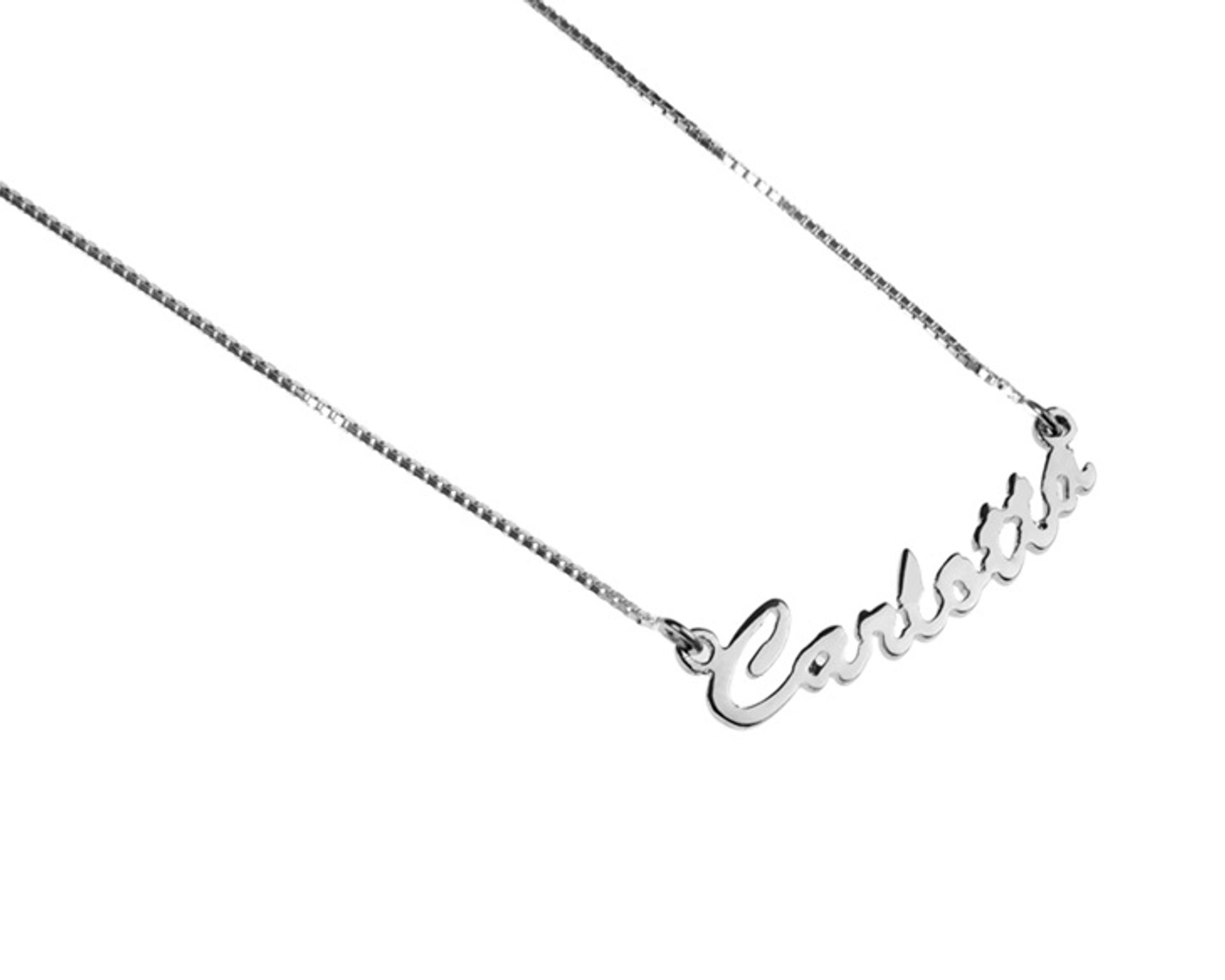 Idea regalo: collana con nome personalizzabile 