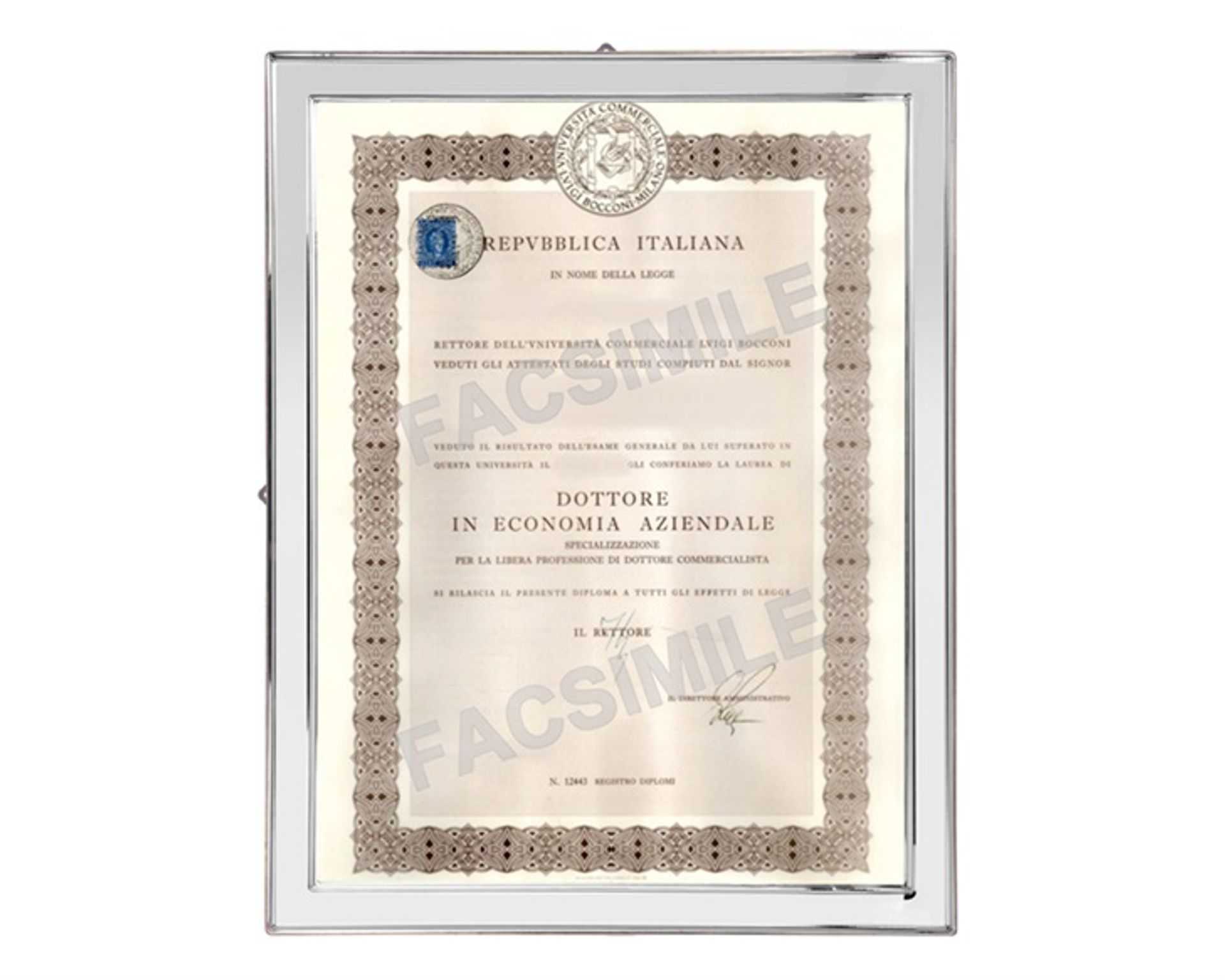 Cornice per diploma laurea