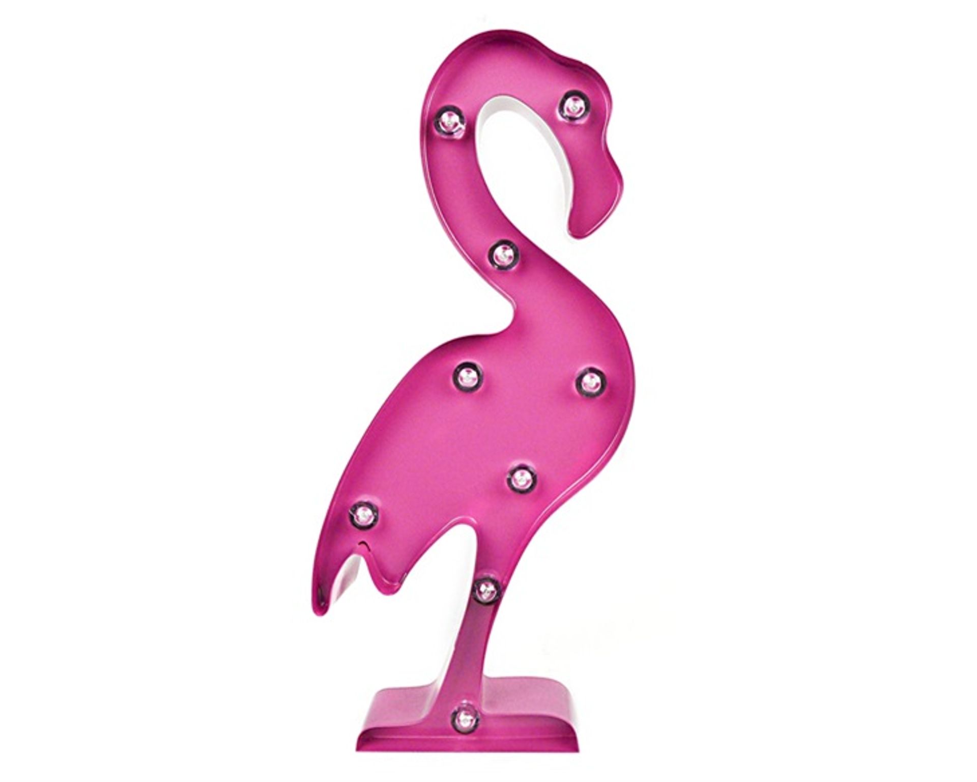 Lampada fenicottero rosa