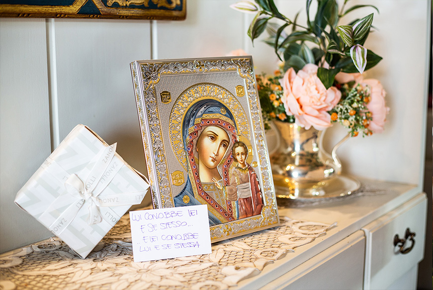 Regali per 50 anni di matrimonio: icona religiosa 