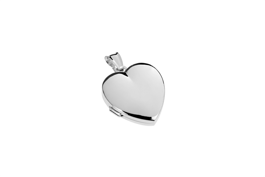 Ciondolo cuore portafoto in argento