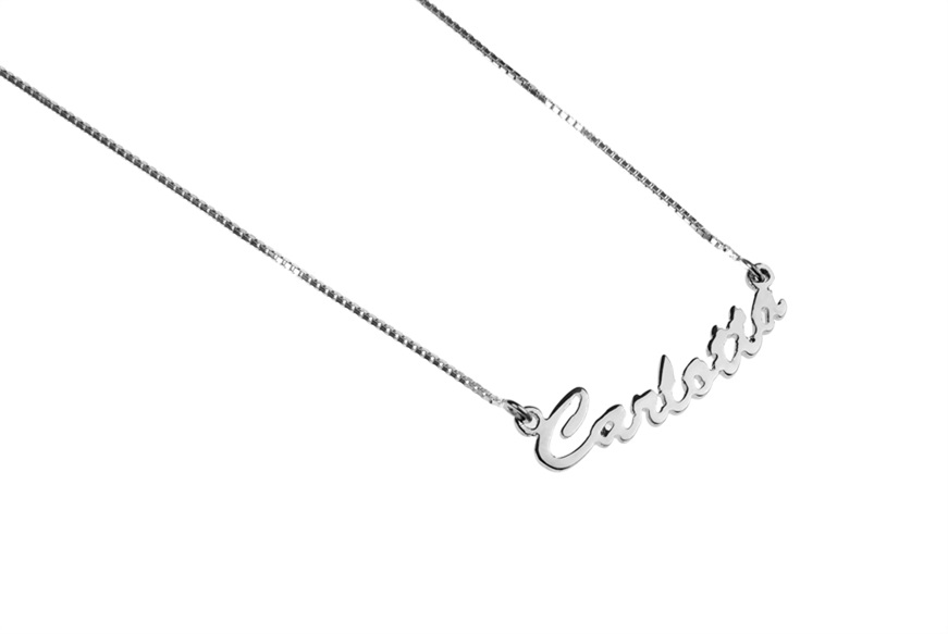 Idea regalo: collana con nome personalizzabile 