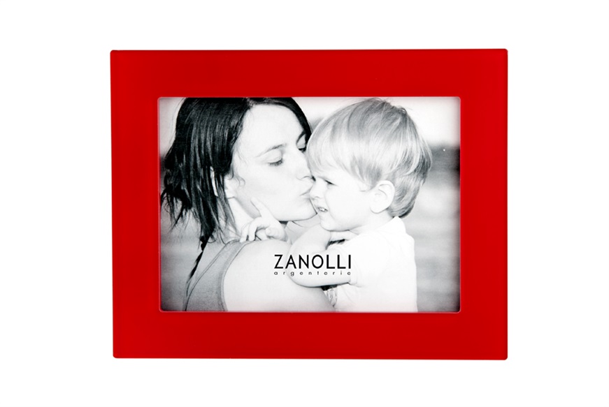 Cornice portafoto rossa in plexigass di Vesta