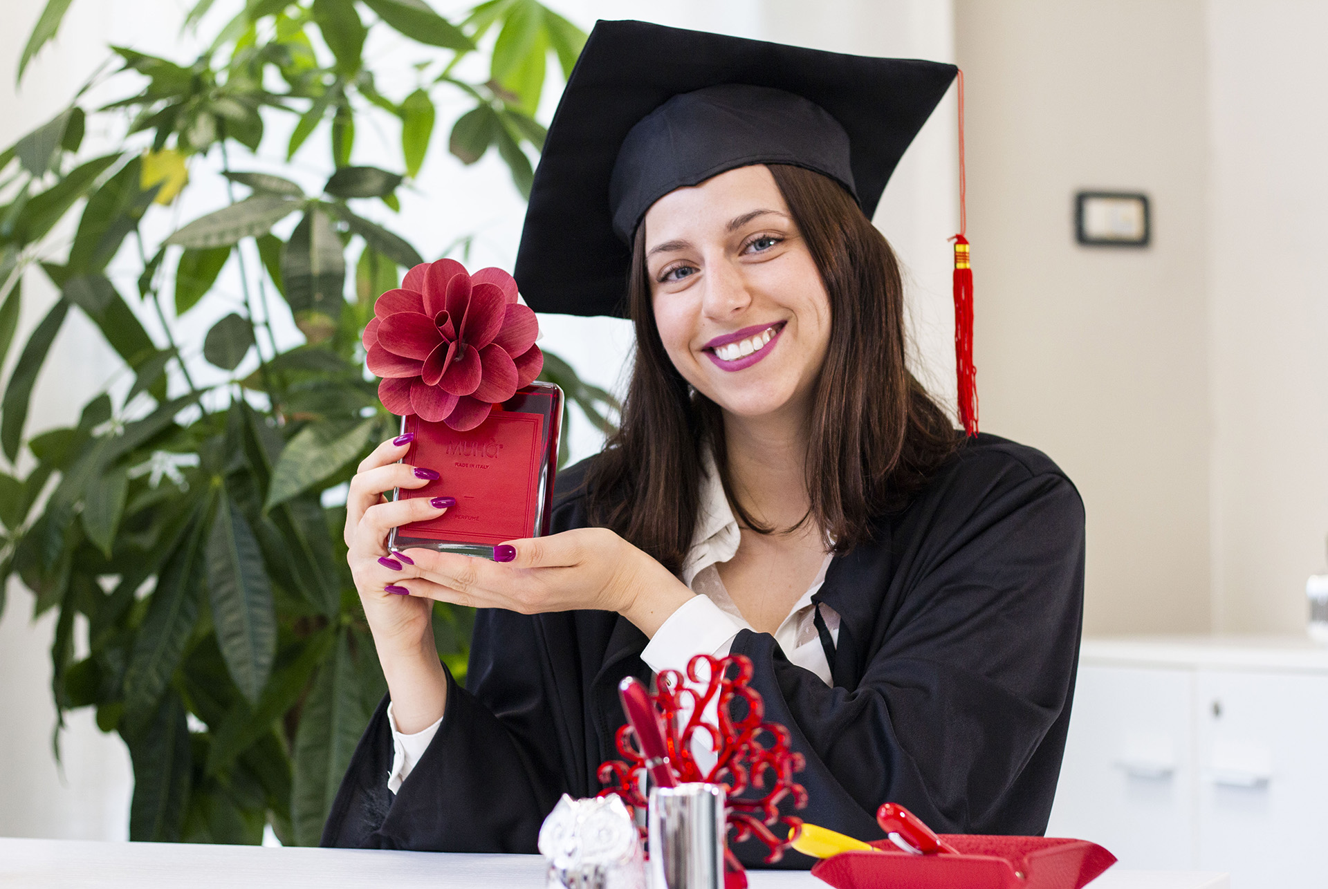 Profumatore Muhà per laurea
