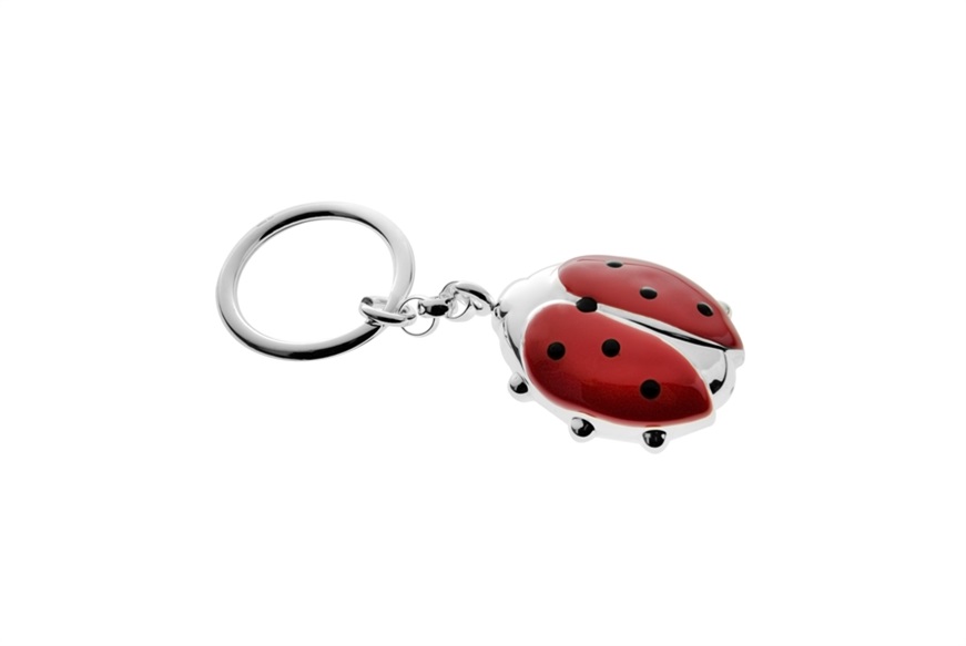 Regalo portachiavi a forma di coccinella