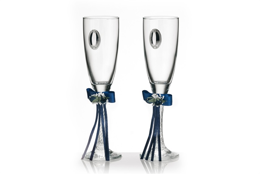 Regali per coppia: due flutes in cristallo