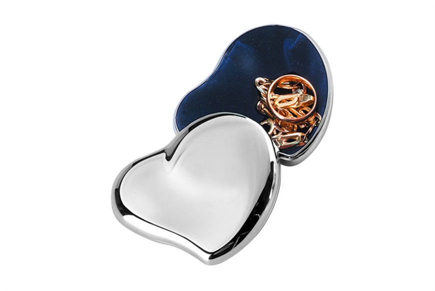 Scatolina a forma di cuore in argento