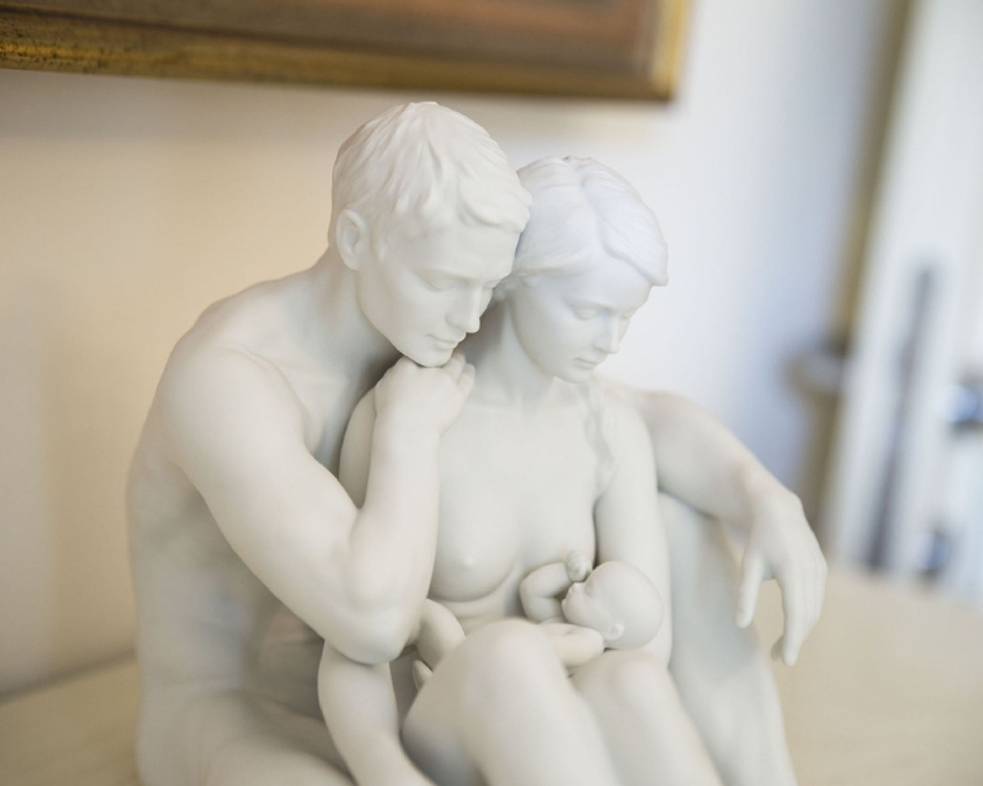 porcellane-lladro-abbraccio-famiglia