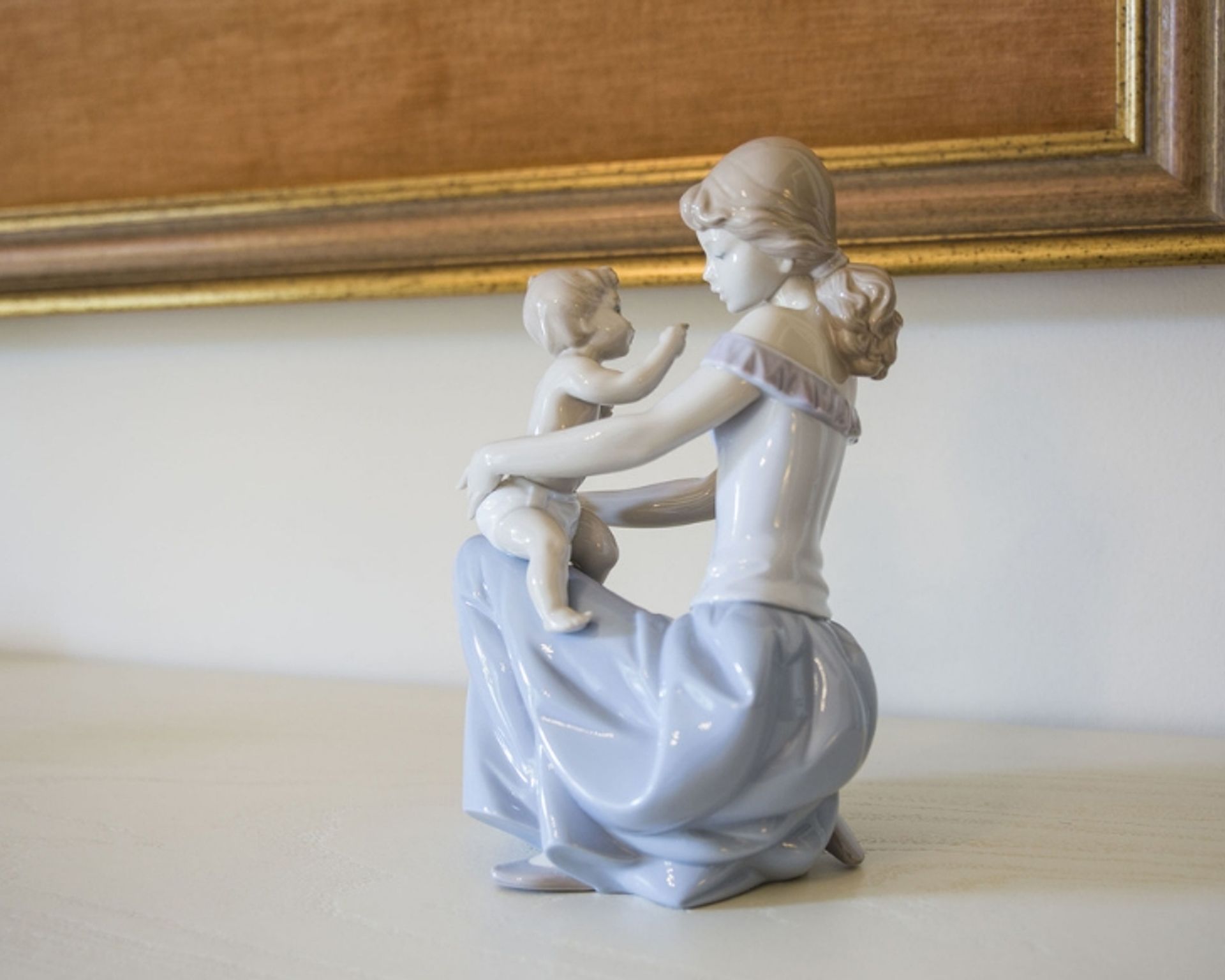 porcellane-lladro-mamma-e-bimbo
