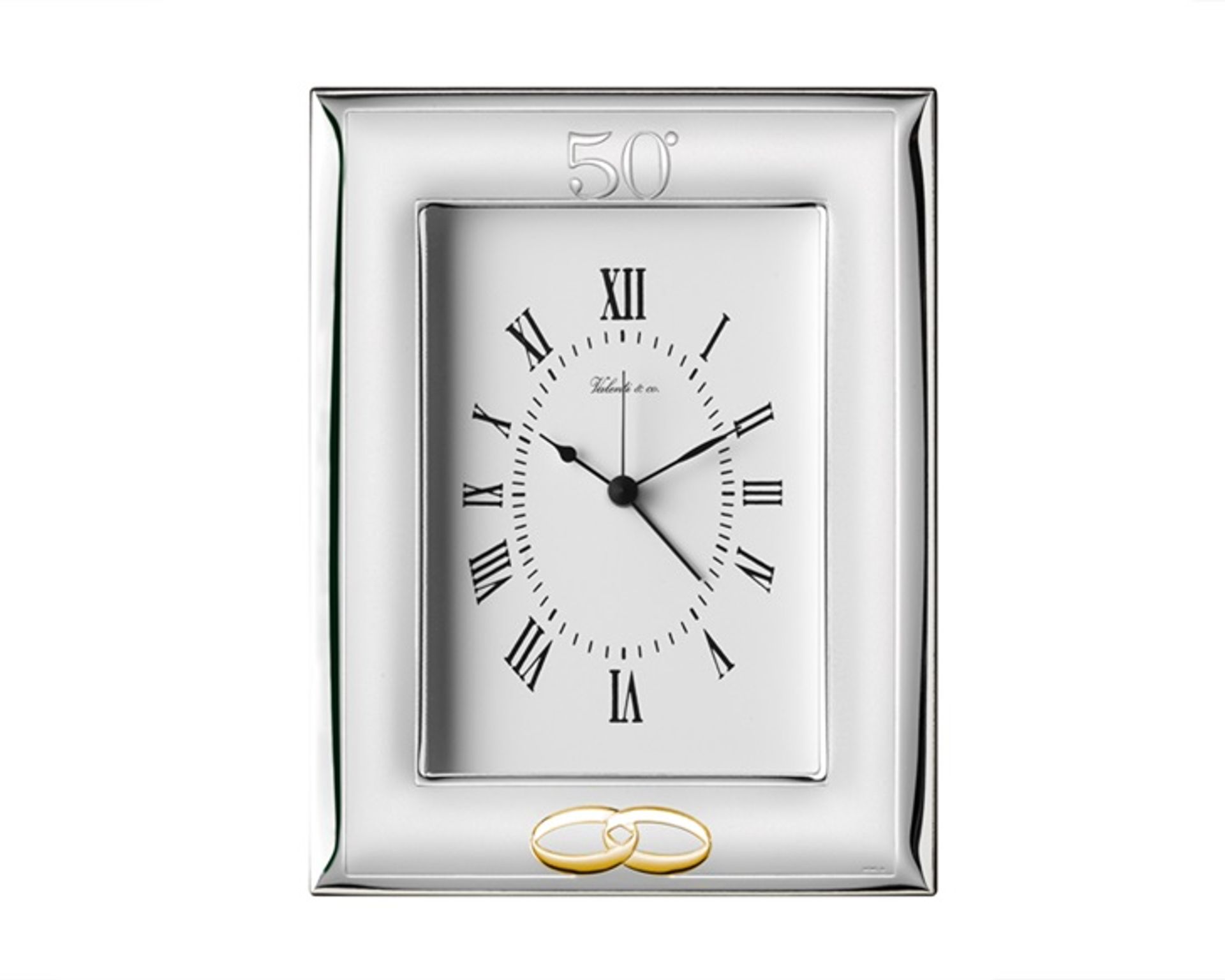 Orologio da tavolo come regalo per 50 anni di matrimonio
