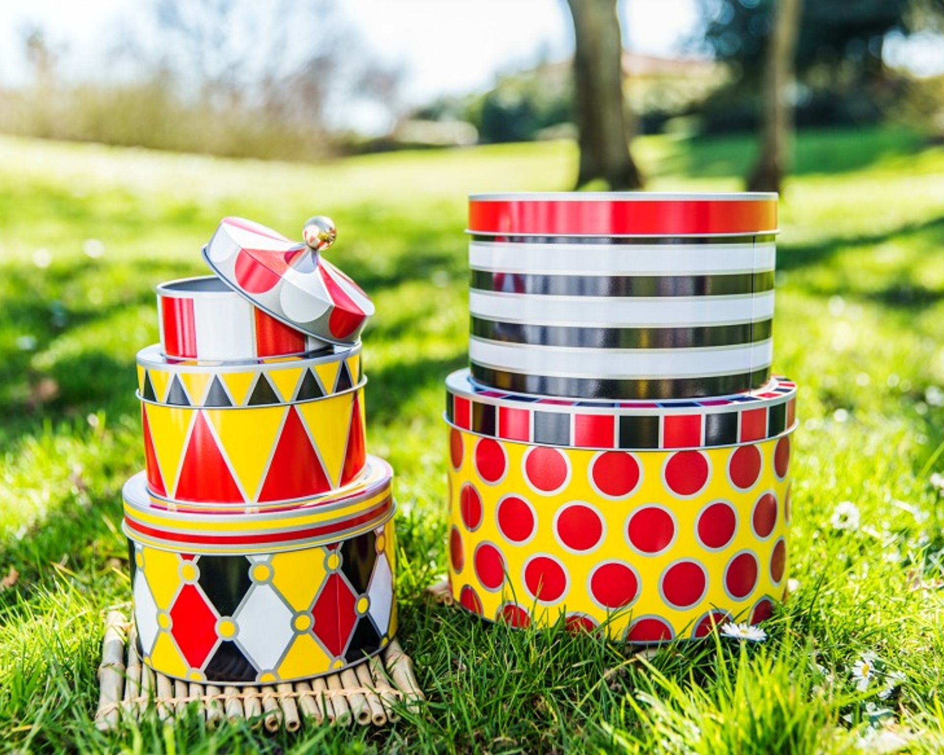 Regali per la casa: set scatole Alessi, collezione Circus