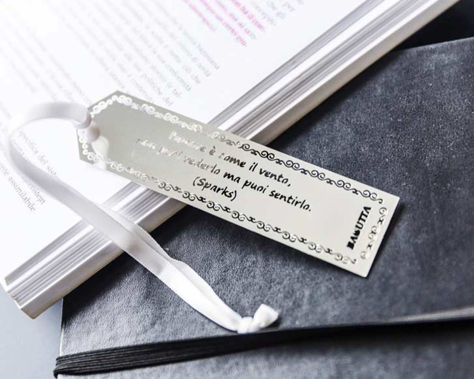 Regalo per insegnante: segnalibro con citazione Sparks