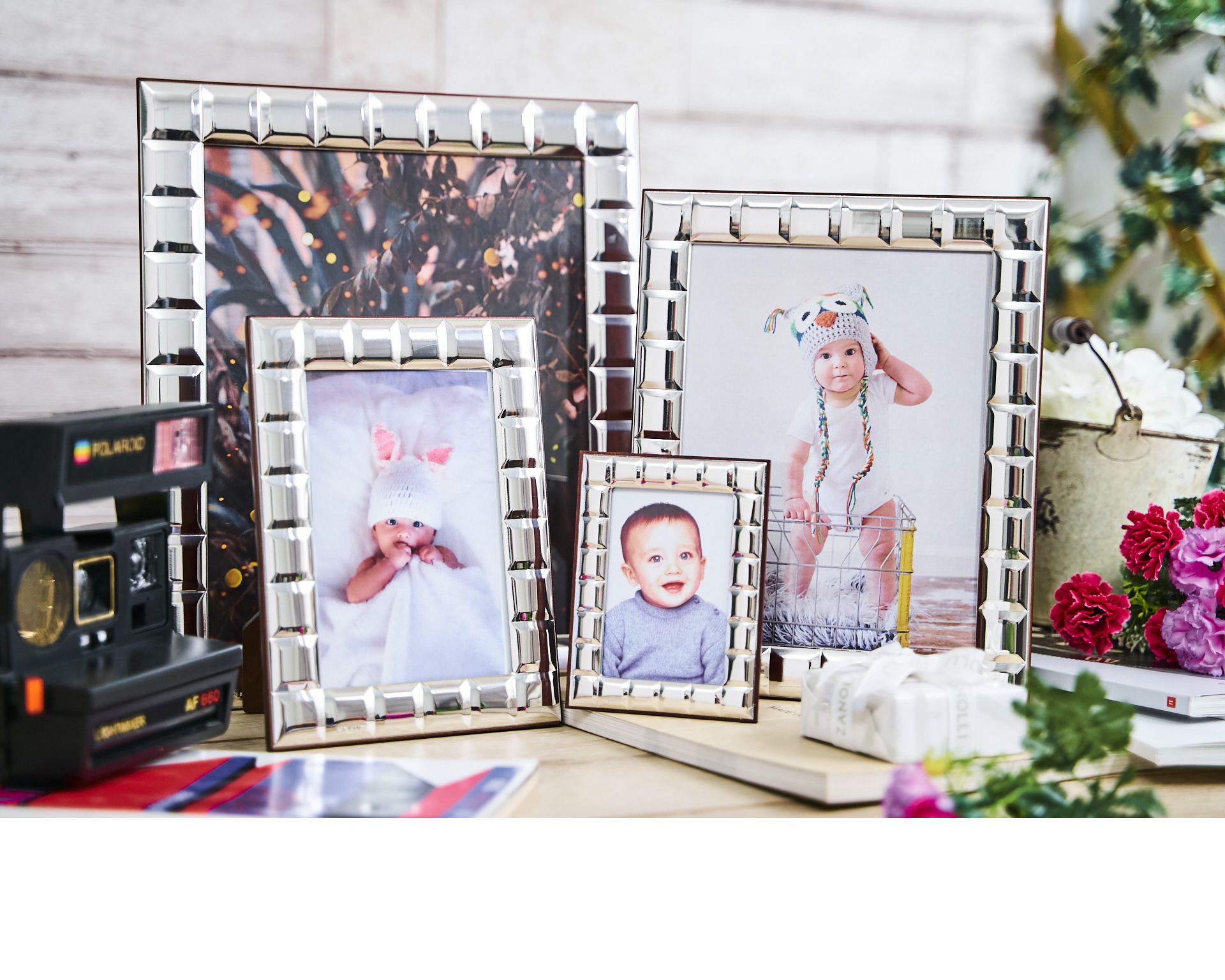 Picture Frame Bilaminated Silver Zanolli 174765 975pfb1131