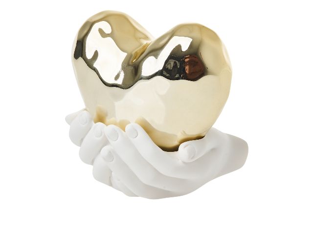 Scultura Mani Con Cuore Oro Selezione Zanolli 186166 890me26051or