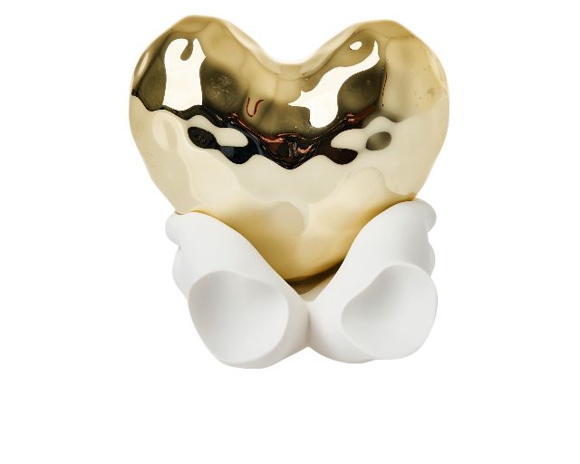 Scultura Mani Con Cuore Oro Selezione Zanolli 186166 890me26051or