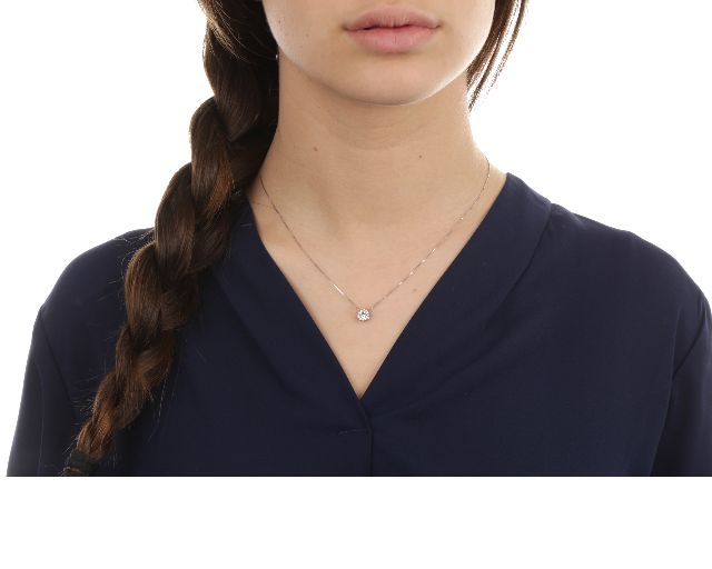 Collana La Chicca Oro 750 Con Diamanti Selezione Zanolli