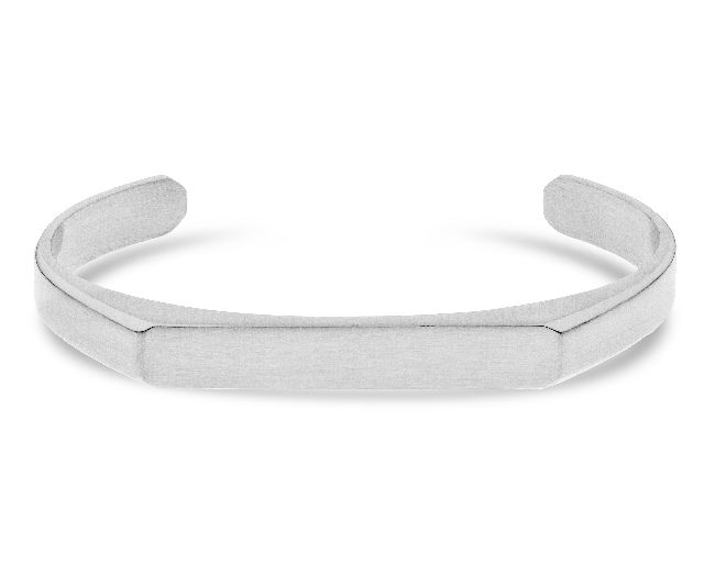 Bracciale uomo rigido acciaio