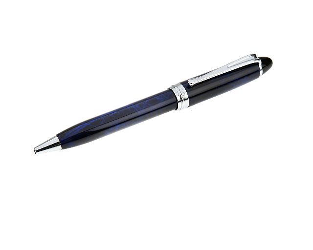 Penna a sfera ipsilon lacca blu notte