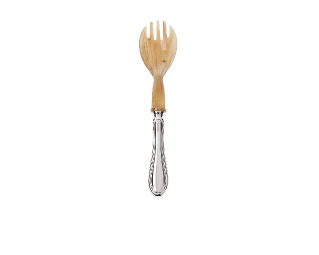 Salad fork nickel silver in english style