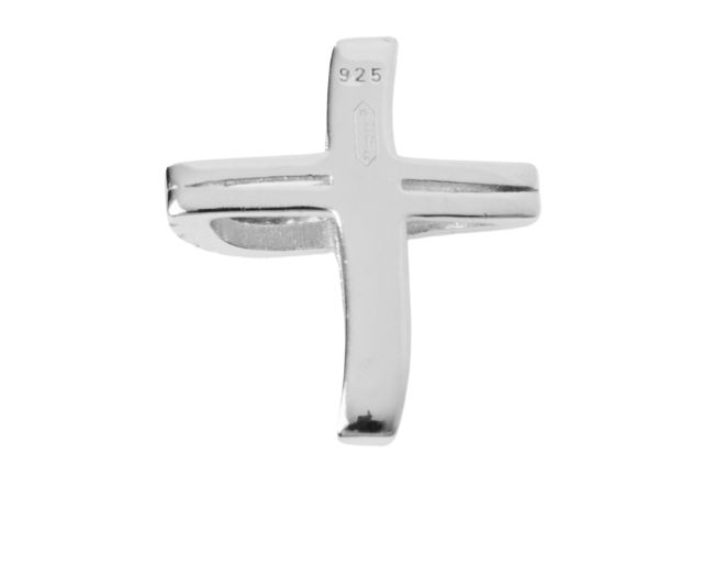 Ciondolo Croce Argento Con Zirconi Selezione Zanolli 186136 611ci00173