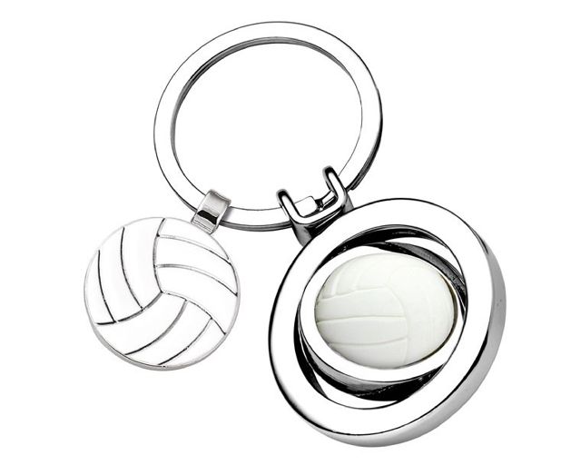 Portachiavi pallavolo con gettone