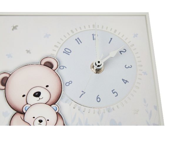 Table Clock Teddy Bears Selezione Zanolli 189210 445ls602c