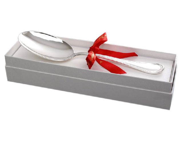 Rice spoon nickel silver in english style