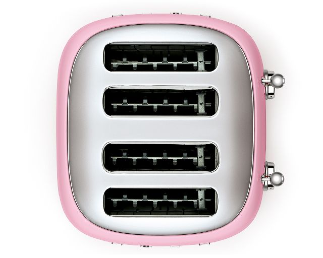 Tostapane 4 Fette Rosa Smeg 189484 891tsf03pkeu