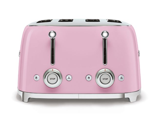 Tostapane 4 Fette Rosa Smeg 189484 891tsf03pkeu
