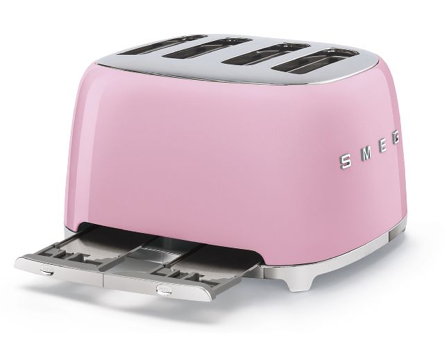 Tostapane 4 Fette Rosa Smeg 189484 891tsf03pkeu