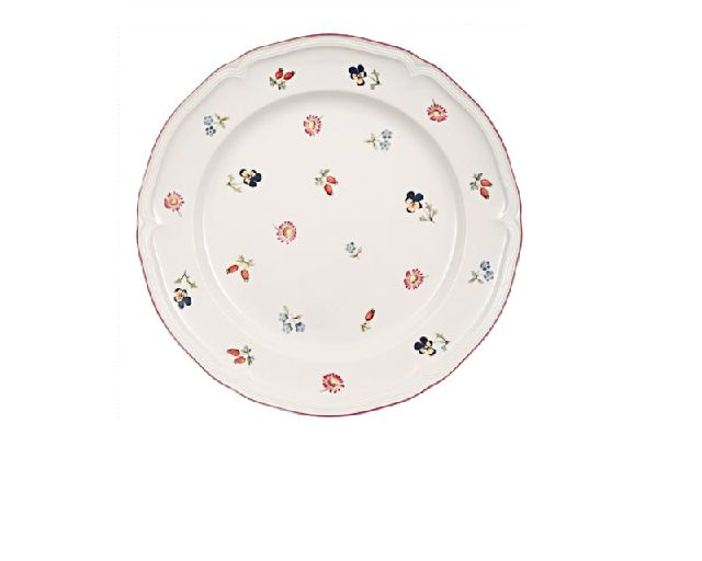 Dessert plate petite fleur porcelain