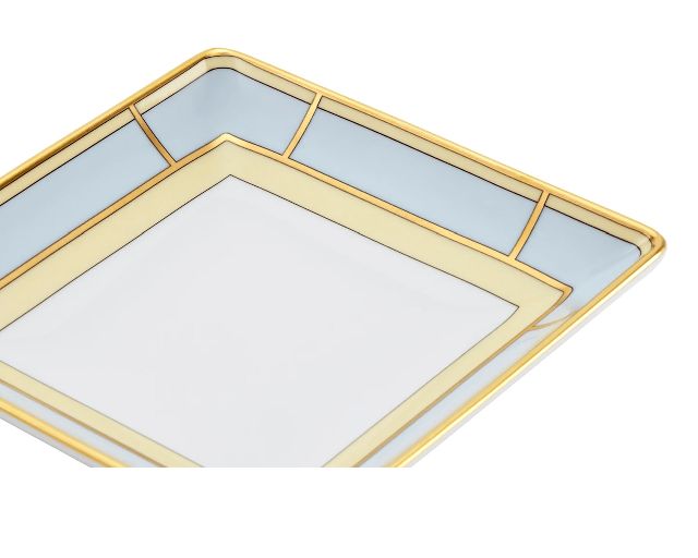 Square Valet Tray Diva Porcelain Blue Richard Ginori 183621 F17201cp22013xd03