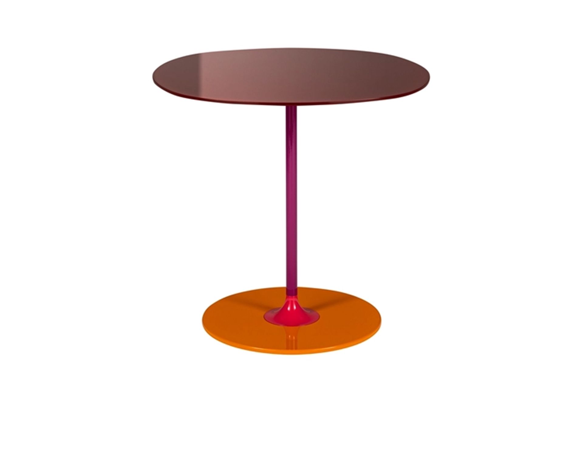 Tavolino Thierry Acciaio Bordeaux Kartell 177113 90604041bo