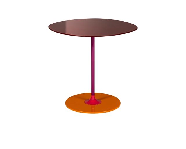 Tavolino Thierry Acciaio Bordeaux Kartell 177113 90604041bo