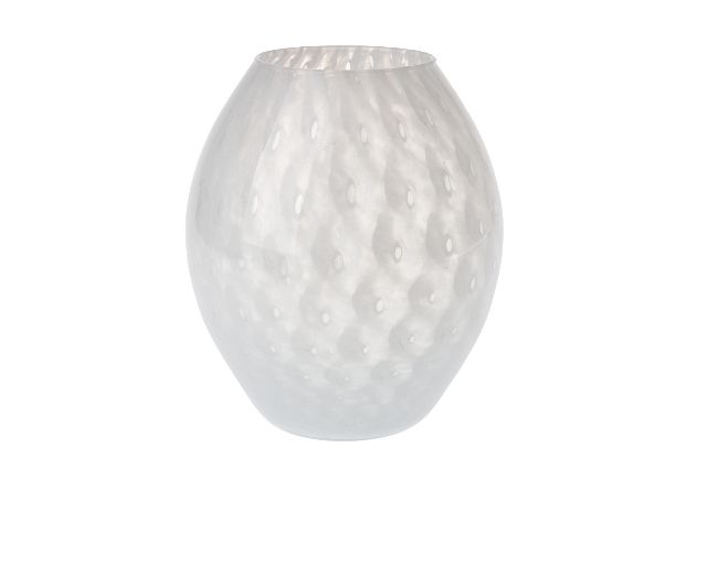 Vase oliva white