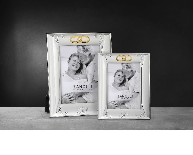 Cornice 50 Anniversario Argento Bilaminato Selezione Zanolli 166563 4456134l