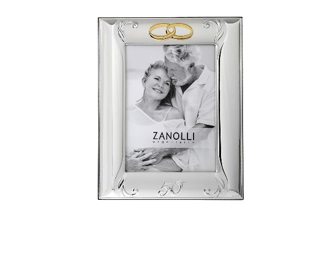 Cornice 50 Anniversario Argento Bilaminato Selezione Zanolli 166563 4456134l