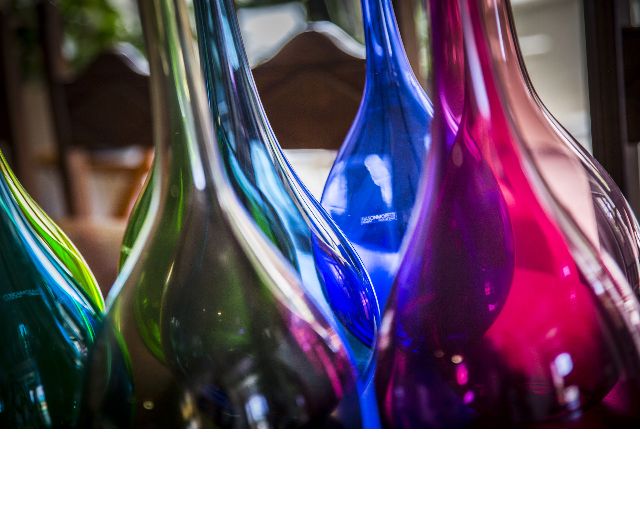 Vase Bolle Murano Glass Pine Green Nasonmoretti 56337 843bollep