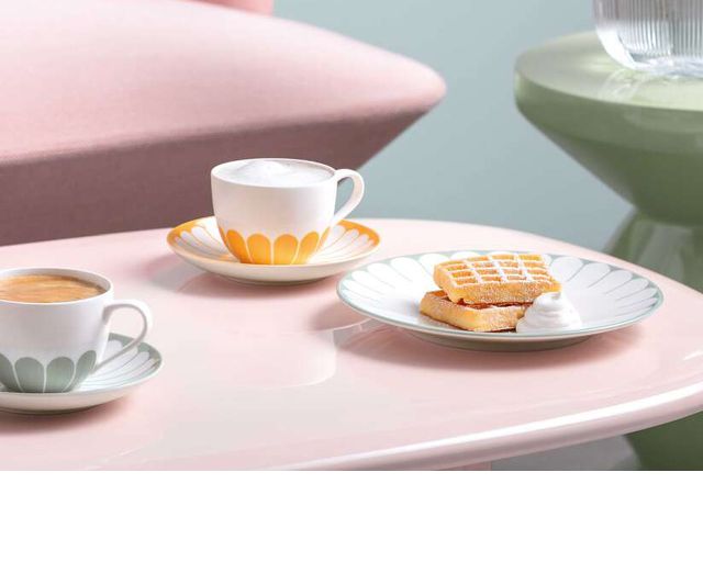 Piatto Dessert Fleur Vert Porcellana Villeroy E Boch