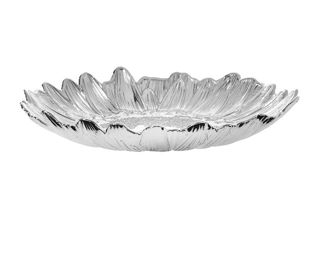 Sunflower bowl silver