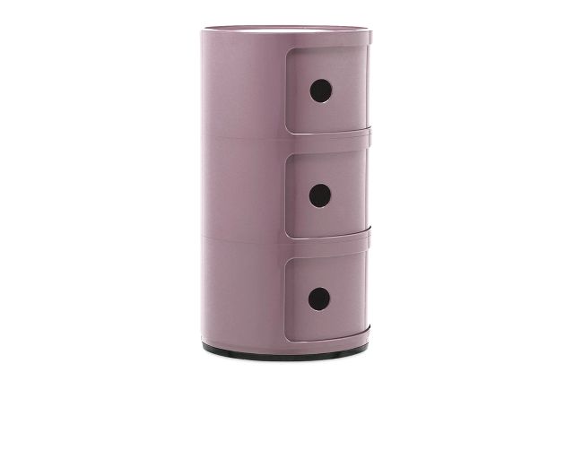 Drawer Componibile Three Elements Mauve Kartell 185251 90604967mv