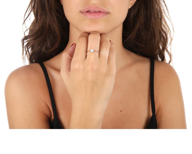 Ring Gold 750 With Diamonds Selezione Zanolli
