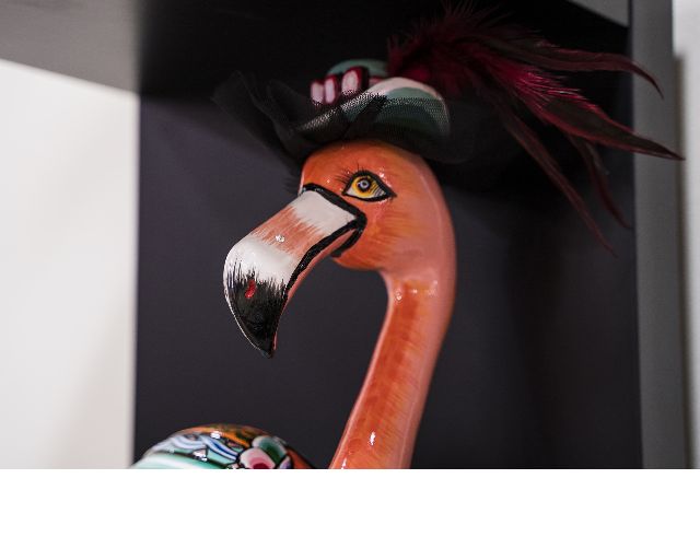 Flamingo Felicity M Dipinto A Mano Toms Drag 165551 753td4515