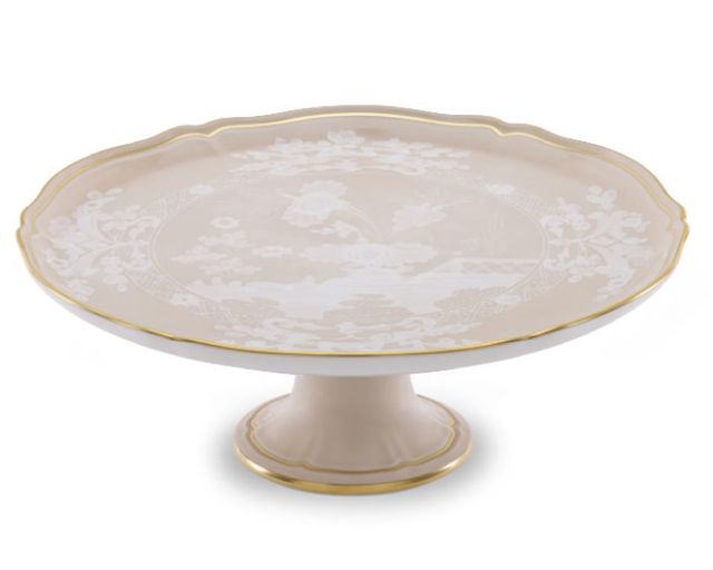 Cake plate oriente italiano meringa porcelain
