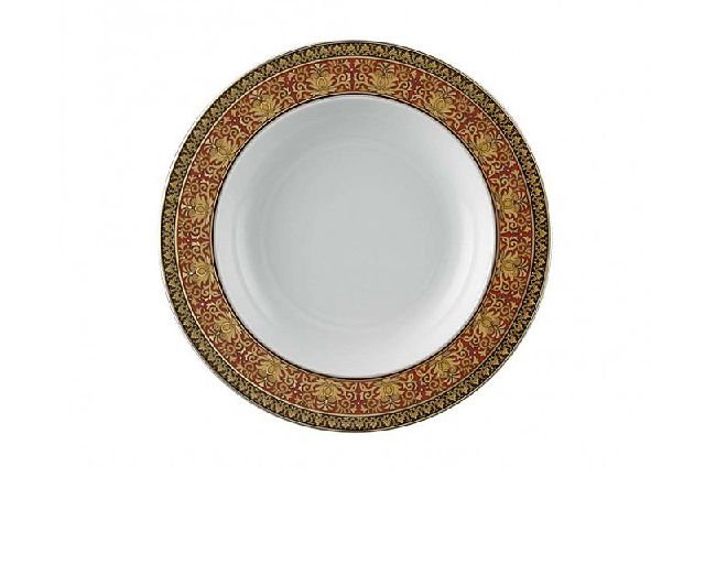 Soup plate medusa porcelain